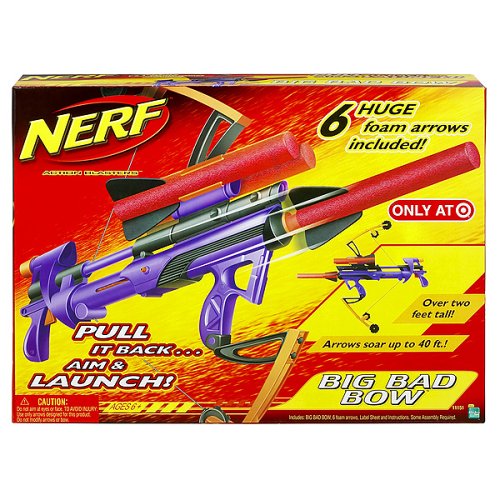 Childrens Toyshop  Toys : Nerf Big Bad Bow