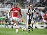Jigsaw of Abou Diaby (Arsenal) Nicky Butt (Newcastle) from Arsenal FC