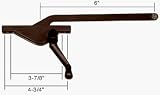 CRL 6 Left Hand Bronze Teardrop Style Casement Window Operator