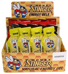 Honey Stinger Assorted Energy Gel, 1.3-Ounce Gels (Pack of 24)