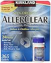 Kirkland Signature Non Drowsy Allerclear Loratadine Tablets, Antihistamine, 10mg, 365-Count