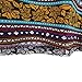 Aurora Women's Tops Vintage Totem T shirt Tribal Short Sleeve Crop casual Size L DT72