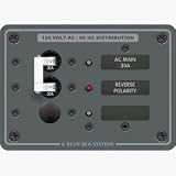 Blue Sea 8029 Panel 120Vac Main + 1 Pos - Electrical Components - Blue Sea System
