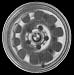 00 BMW 328CI 328-ci ALLOY WHEEL RIM 16 INCH, Diameter 16, Width 7 (10 HOLE), 47mm offset Style #46 Ellipsoid design, SILVER, 1 Piece Only, Remanufactured (2000 00) ALY59313U10
