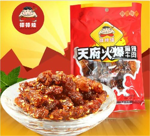 Qyz@ Chinese Characteristic Snack Food:sichuan Special Spicy Beef(166g)