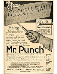 From Amazon.com. Click for details:
 1915 Ad Goodell-Pratt Co Mr Punch Automatic Drill N 185 - Original Print Ad 1915 Ad Goodell-Pratt Co Mr Punch Automatic Drill N 185 - Original Print Ad