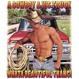 TSC Graphic T - A cowboy and his truck. by Texas Shirt Company