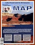 Lake Powell and Its 96 Canyons Boating and Exploring Map