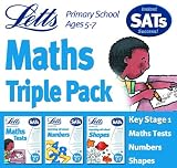 Letts Key Stage 1 Maths Triple Pack
