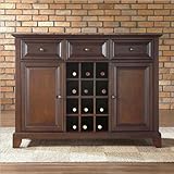 Crosley Furniture Newport Buffet Server , Sideboard Cabinet in Vintage Maho ....