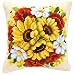 Vervaco Floral Posy Cross Stitch Cushion Kit