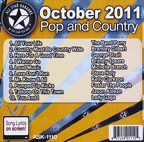 Foster The People - Karaoke: October 2011 Pop & Country - Zortam Music