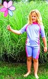 UV blocking (98%) swimsuit -- Hawaiian Purple