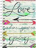 Lang - Perfect Timing Love Where You Go Spiral Journal by LoriLynn Simms, 6 x 8.25, 240 Ruled Pages (1350012)