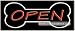 Open Neon Sign (13