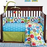 Okie Dokie Bedding Set, Animal Circles