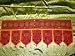 Toran Dark Pink Elephant Hand Embroidered Wall Tapestry Topper Valance