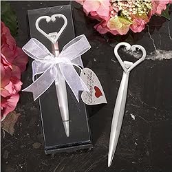 Elegant Heart Design Letter Opener Favors