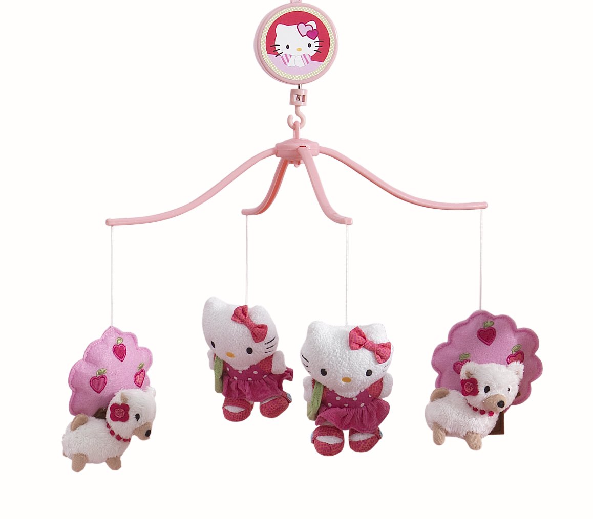 hello kitty crib mobile