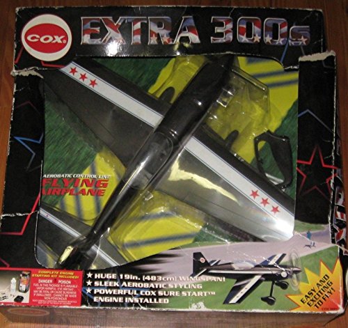 Cox Extra 300s Aerobatic Controle Line Flying Airplane