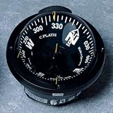 C. Plath Venus H Fixed Mount Boat Compass (5-Degree Card)