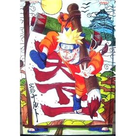 NARUTO: Hidden Naruto 60x90cm Wallscroll