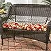 Greendale Home Fashions 44-Inch Indoor/Outdoor Swing/Bench Cushion