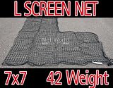 Baseball 7 x 7 Replacement L-Screen Net 42