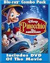 Pinocchio (Two-Disc 70th Anniversary Platinum Edition + Standard DVD+ BD Live) [Blu-ray]