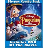 Pinocchio (Two-Disc 70th Anniversary Platinum Edition + Standard DVD+ BD Live) [Blu-ray]
