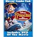 Pinocchio (Two-Disc 70th Anniversary Platinum Edition + Standard DVD+ BD Live) [Blu-ray]