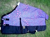 1200 Denier Giraffe Purple Turnout Horse Sheet Sizes 60 to 84