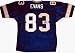 Lee Evans Buffalo Bills NFL Hand Signed Authentic Blue Jersey