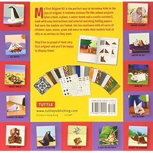 My First Origami Kit: [Origami Kit with Book, 60 Papers, 150 Stickers, 20 Projects]