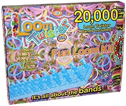 Creative Fun Bands 20,000 Gift Set by Loom Twisters