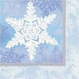 Let it Snow Paper Beverage Napkins (16 count)