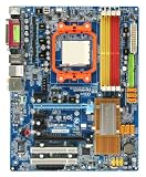 Gigabyte GA-M57SLI-S4 ATX Board; nVidia 570; FSB 2000; 4x DDR2 800; 2x PCIex16x16 (SLI); 3x PCIex16x1; 2x PCI; 6x SATA2 Raid (0,1,5); 1x ATA; 7.1Ch Sound; Gigabit LAN; 1394 Electronics