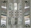 Recon 264160BK Smoked Cab Roof Lights 2002-2006 Hummer H2 / AM General (10-Piece Set)