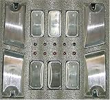 Recon 264160BK Smoked Cab Roof Lights 2002-2006 Hummer H2 / AM General (10-Piece Set)