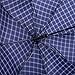 Plemo Classic Blue Automatic Folding Travel Umbrella 46 Inch Diameter, Blue