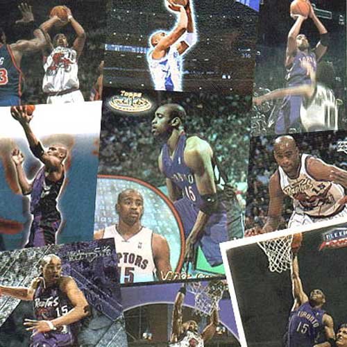 Toronto Raptors Vince Carter 20 Card Set