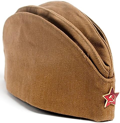 USSR Russian Military Pilotka field forage WW2 Garrison cap (7 1/4 (L))
