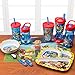 Zak Designs PWPB-R360-PBG Paw Patrol 17-inch Reusable BPA Free Placemats, Ryder, Rubble, Chase & Friends, 4-Piece Set
