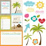Bella Blvd Sand & Surf Cute Cuts Paper