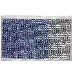 Ca. 550 Glitzersteine - rund - selbstklebend - Blaut�ne 2