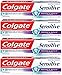 Colgate Sensitive Toothpaste - Prevent & Repair - Gentle Mint Paste - Net Wt. 6.0 OZ (170 g) Per Tube - Pack of 4 Tubes