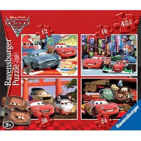 Ravensburger Disney Cars 2 Jigsaw Puzzle (Box of 4)
