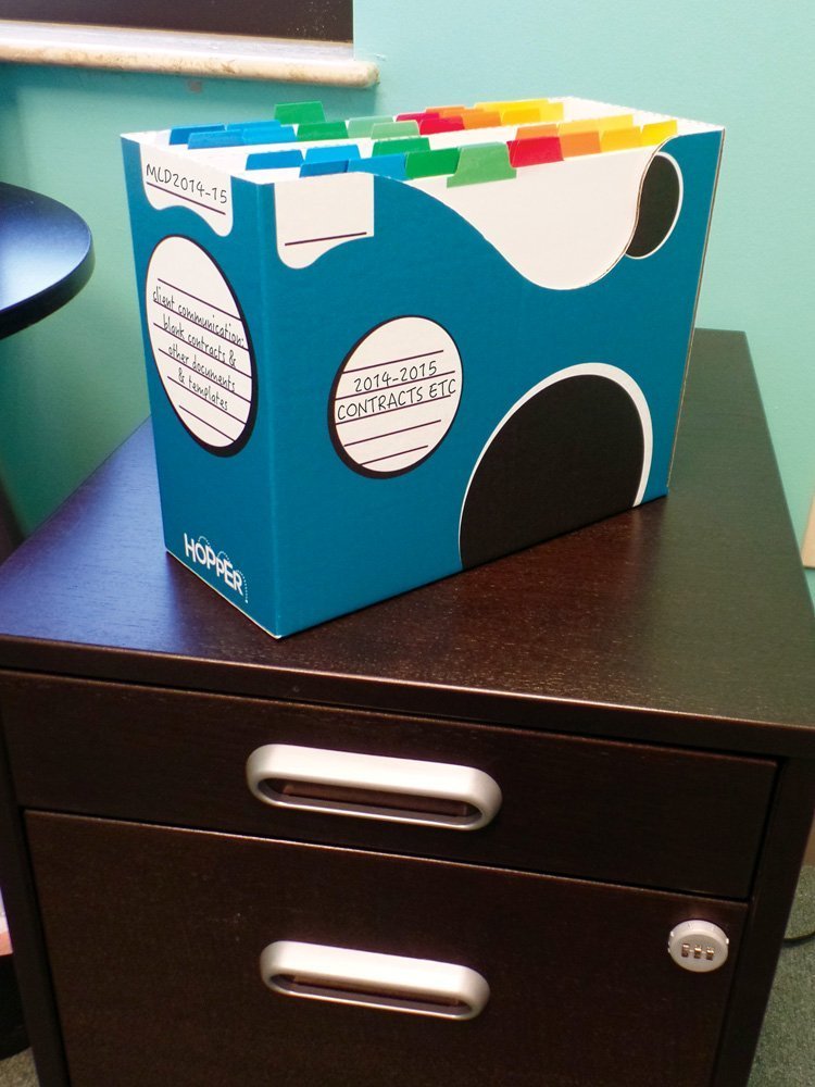 Amazon.com : Boxa Hopper Hanging File System, Set of 3 (4-HR02-0 ...