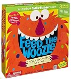 Peaceable Kingdom Feed the Woozle Award Winning Preschool Skills Builder Game