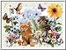 Great American Puzzle Factory Garden Kittens 300 Piece Puzzle